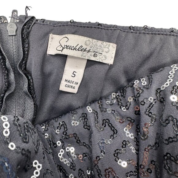 Speechless Strapless Mini Dress (5) - Picture 9 of 13